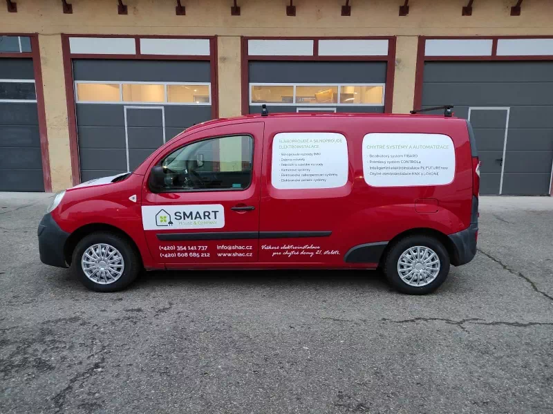 polep na firemní auto